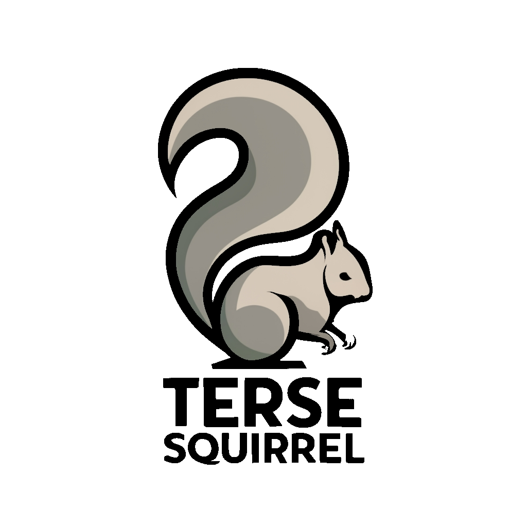 Terse Squirrel Logo